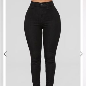 Fashion Nova Jeans Black